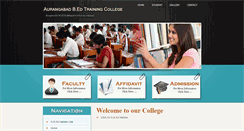 Desktop Screenshot of abtcollege.com