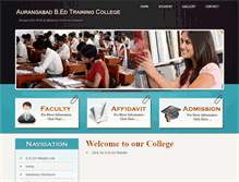 Tablet Screenshot of abtcollege.com